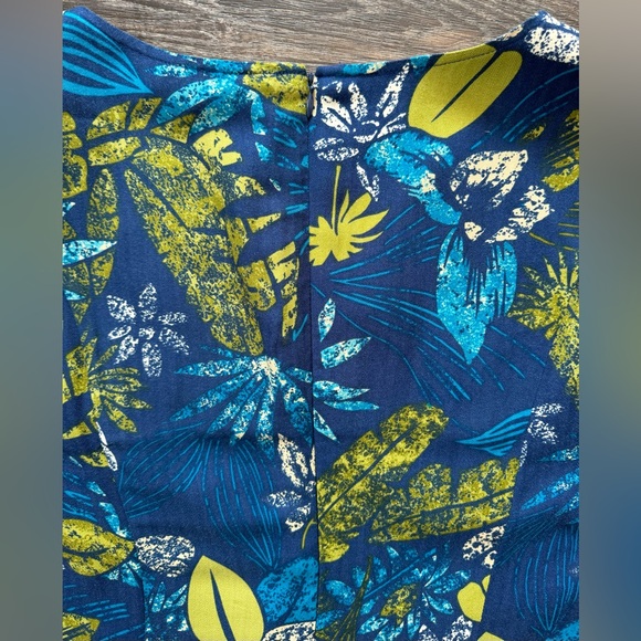 Bahama Beach Hawaiian Print Sheath Dress Size 14 100% Rayon - Picture 8 of 10